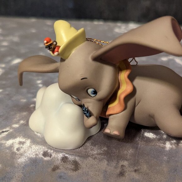 WDCC Dumbo & Timothy Mouse "When I See an Elephant Fly" Figurine Ornament BoxCOA - Picture 10 of 11